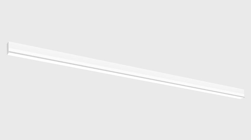 Светильник линия накладной LED DÉCOR LINEAR/5080 RAL9010 - белый