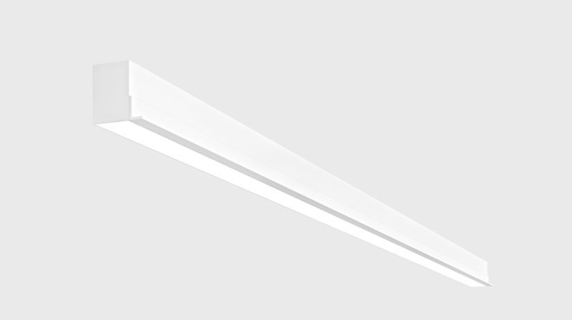 Светильник линия накладной LED DÉCOR LINEAR/5080 RAL9010 - серый